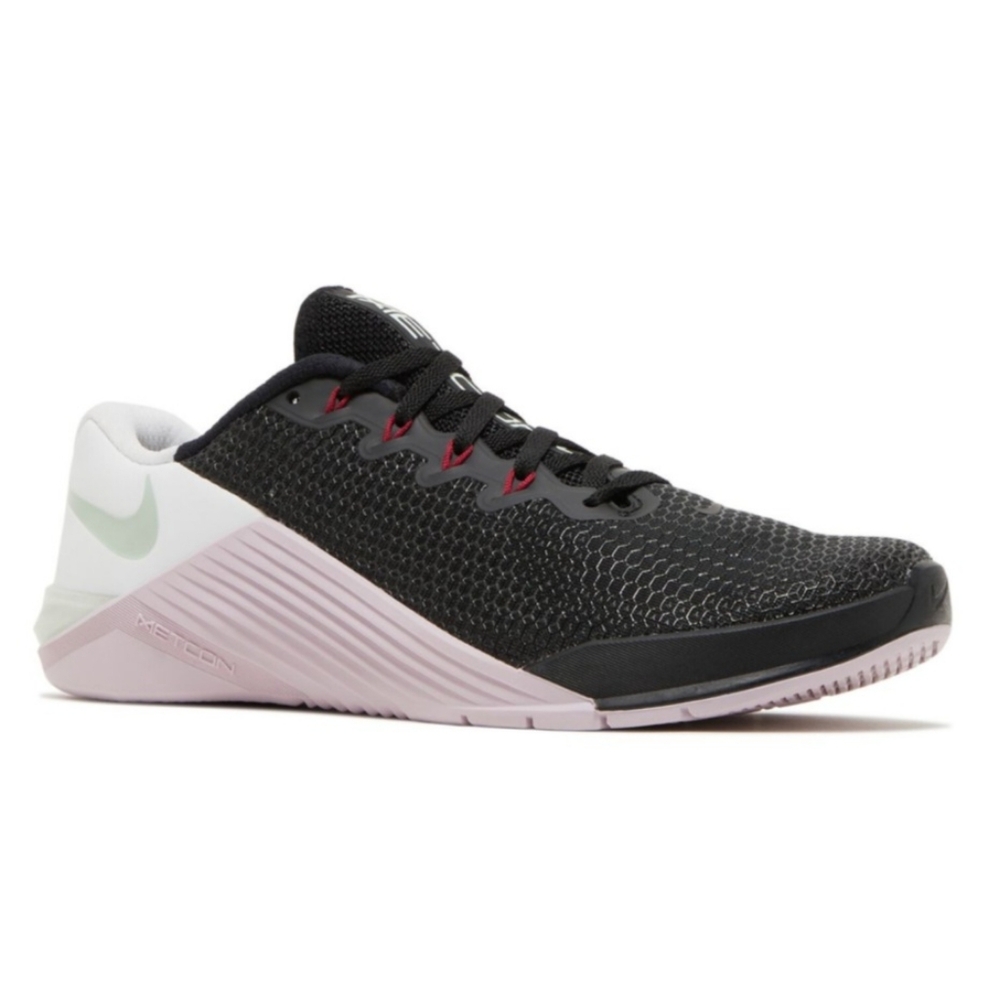 Nike Metcon 5 Women's Size 8.5 Training Shoe AO2982-066 Black/Noble Red